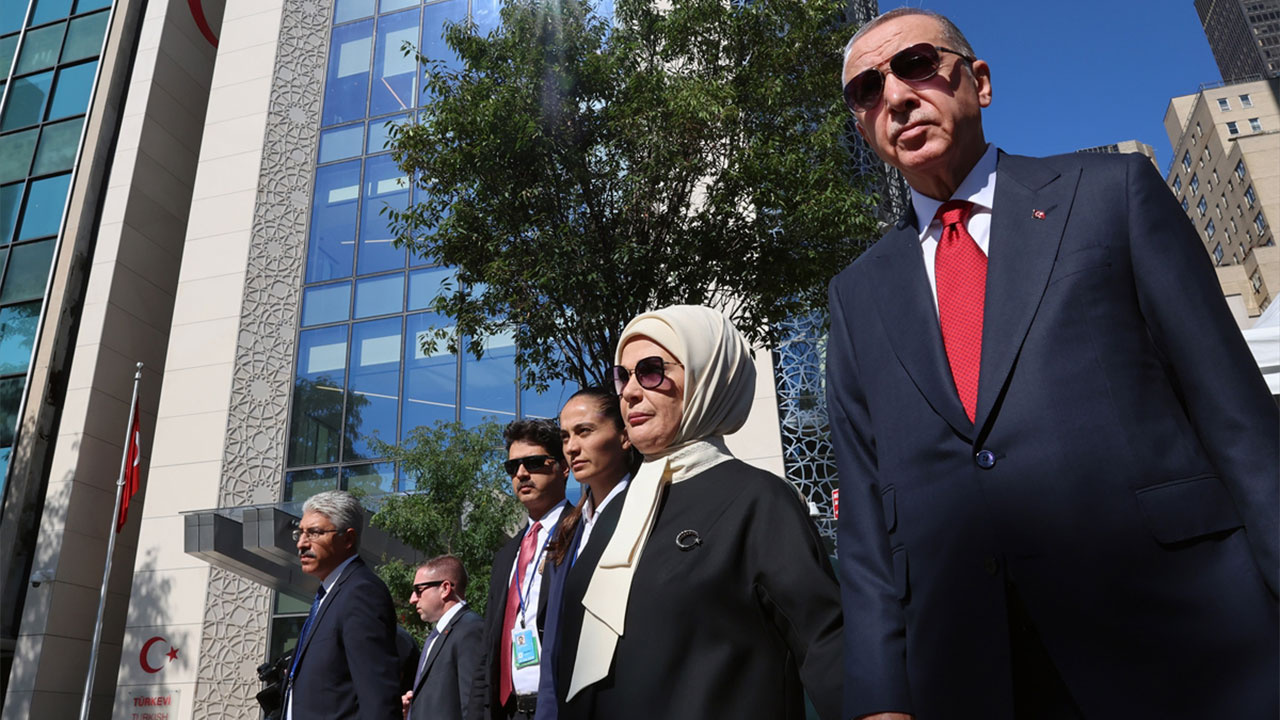 Cumhurbaşkanı Erdoğan, ABD Başkanı Biden'ın verdiği resepsiyona katıldı