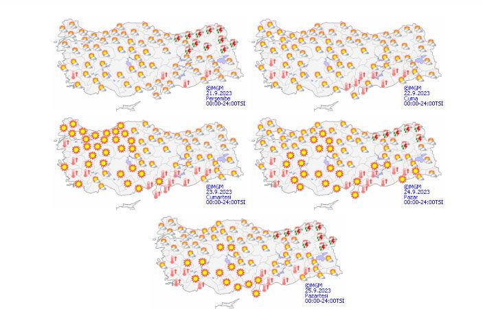 Kavurucu sıcaklar geri dönüyor! Meteoroloji o gün için uyardı İstanbul, Ankara, İzmir...