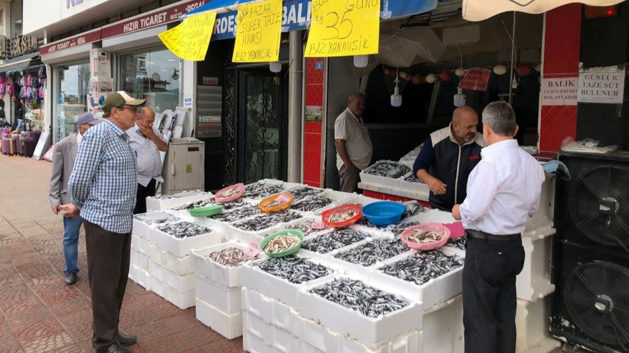 Balıkçılar halk günü yaptı: Hamsinin kilosu 35 TL’den satışa sunuldu
