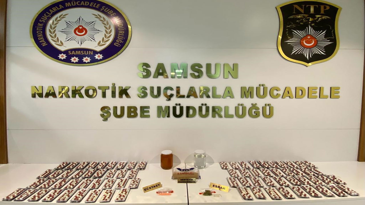 Samsun'da polis ekiplerinden uyuşturucu operasyonu! 16 kişi gözaltına alındı