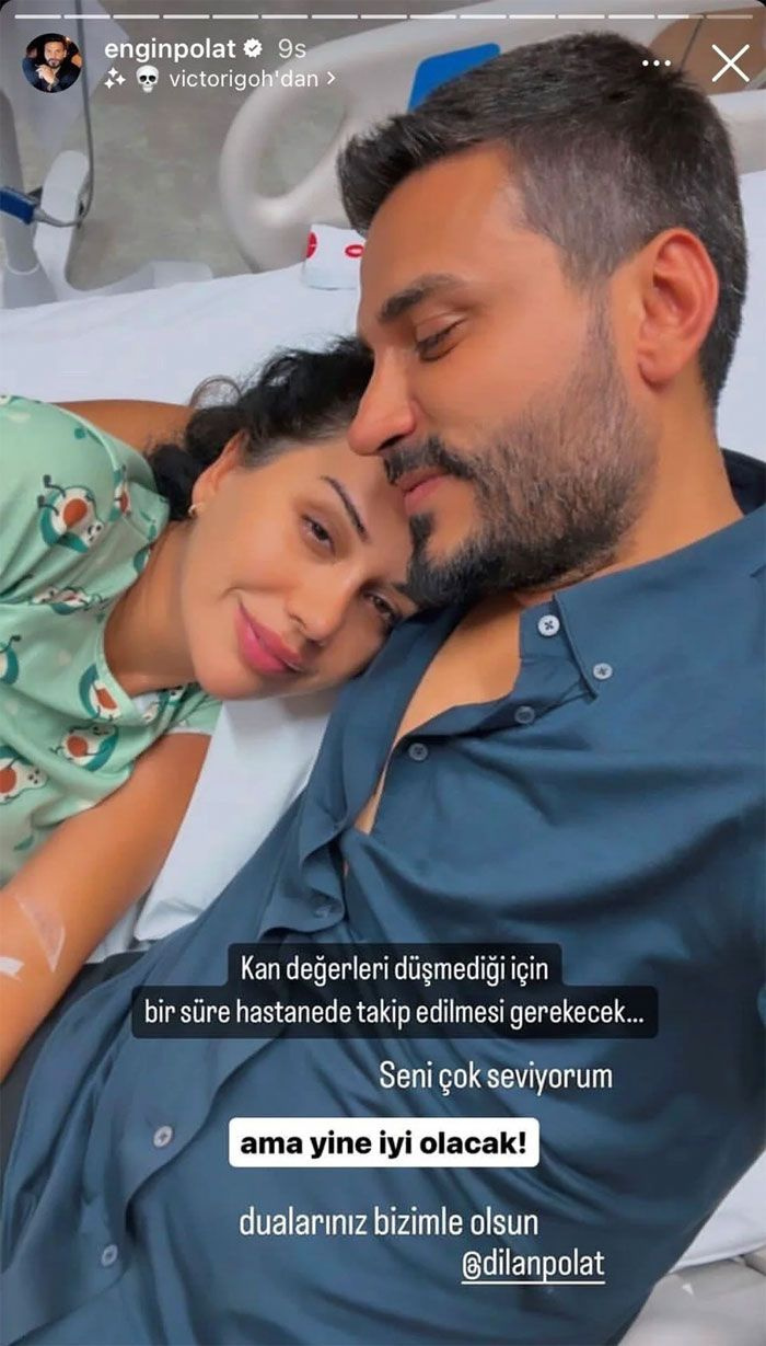 Dilan Polat hastanelik oldu Instagram hesabını kapattı