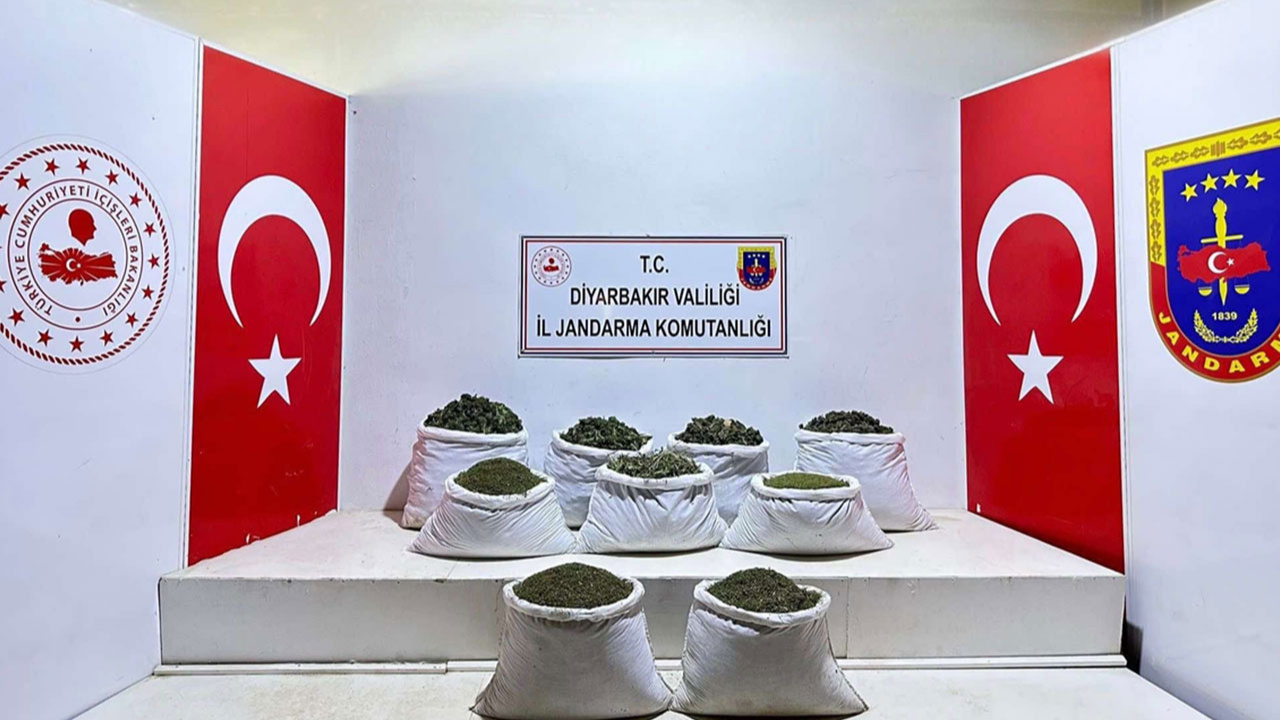 Diyarbakır'da 121 kilo 600 gram esrar ele geçirildi!