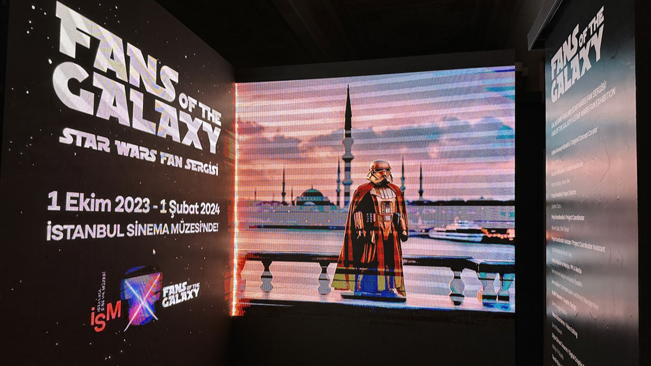 "Star Wars Koleksiyonu Galaksinin Fanları Sergisi", İstanbul Sinema Müzesi'nde açıldı