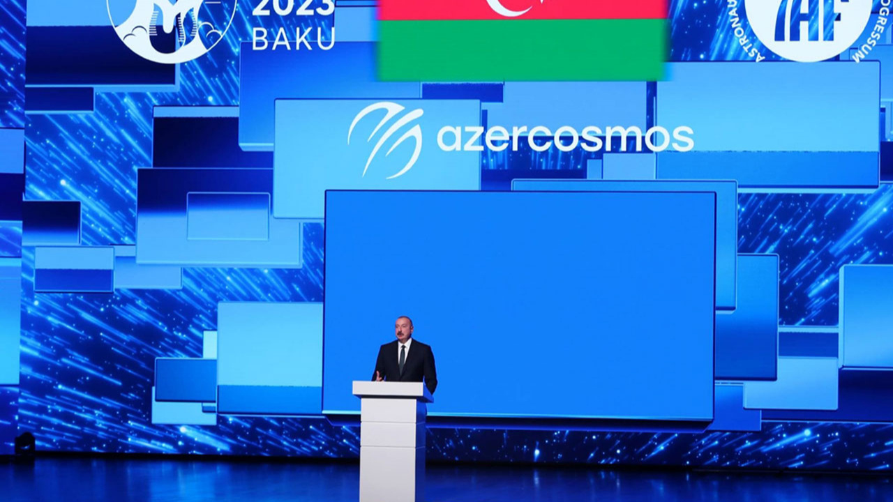 Azerbaycan'da 74. Uluslararası Uzay Kongresi başladı!