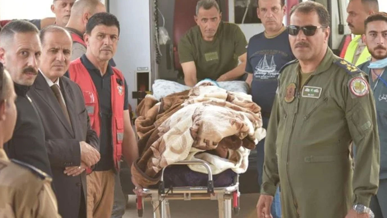 Irak'ta yangın faciası: 20 yaralı Türkiye'ye getirildi