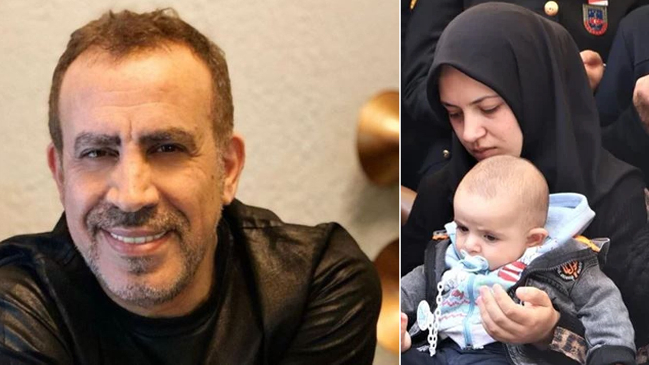 Haluk Levent, şehit Mikail Bozlağan'ın çocuğunun ömür boyu eğitim masrafını üstlendi
