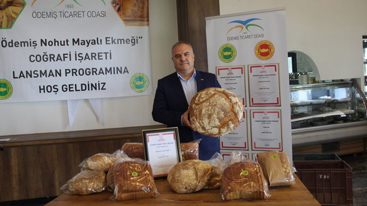 İzmir Ödemiş'e özgü nohut mayalı ekmek coğrafi işaretle tescillendi