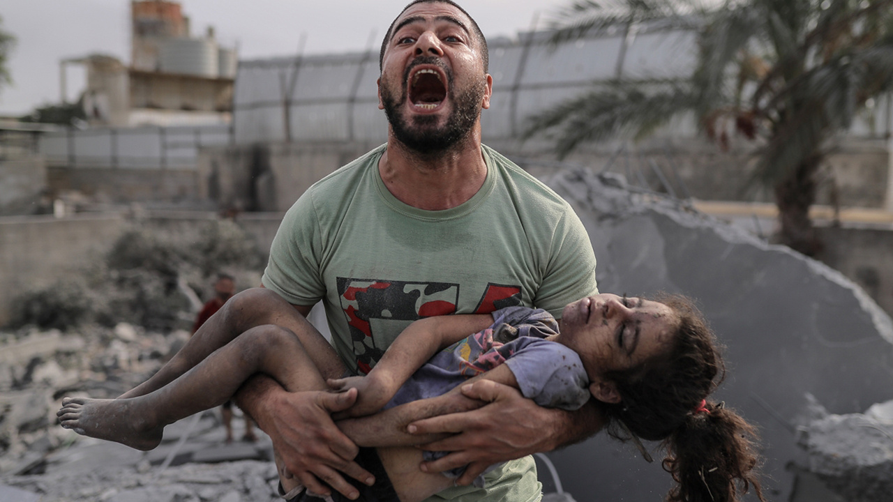 İsrail-Hamas savaşında dördüncü gün! Gazze'den içleri acıtan görüntüler
