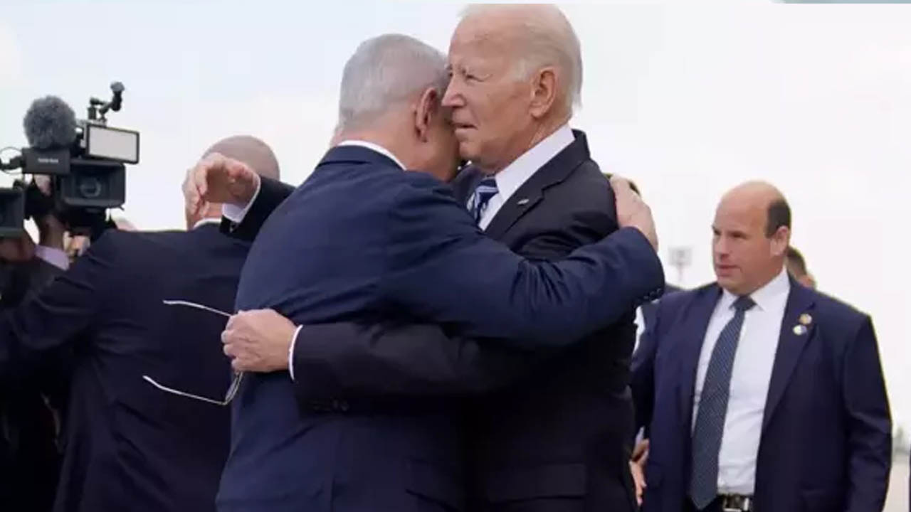 Joe Biden, İsrail'e geldi