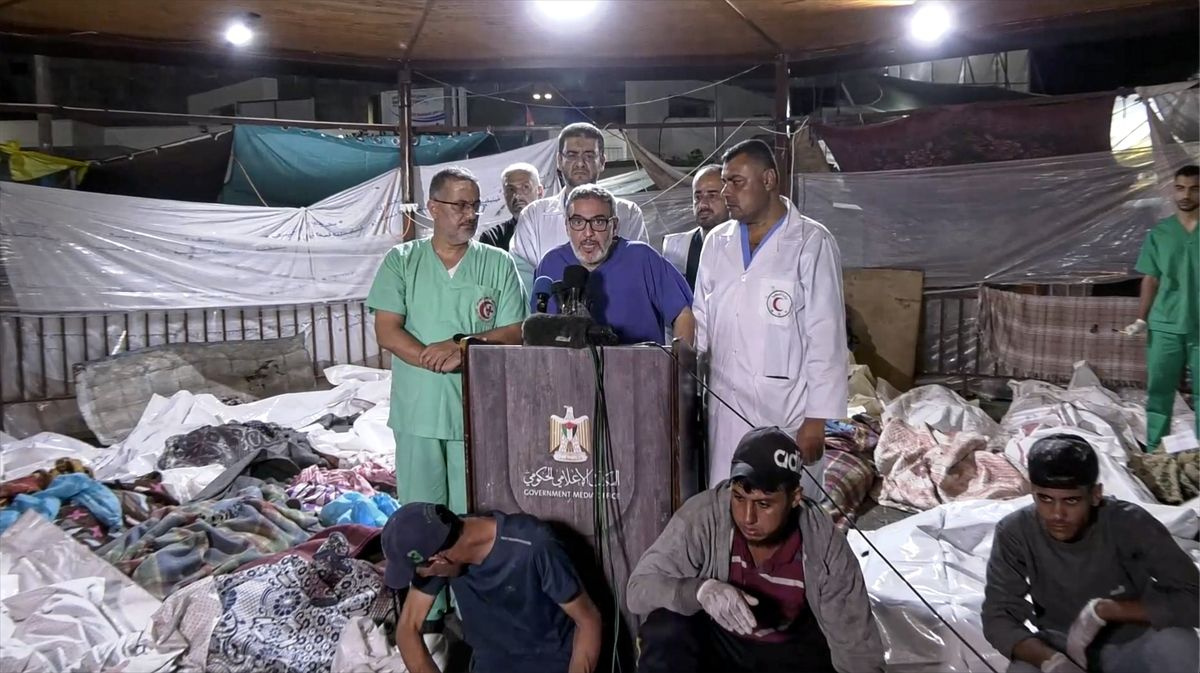 Gazze'deki hastaneye atılan bombada belirtiler MK-84'ü işaret ediyor