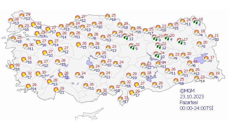 'Pastırma yazı' başlıyor günü belli oldu! Meteoroloji açıkladı: İşte şehirlerde hava durumu...