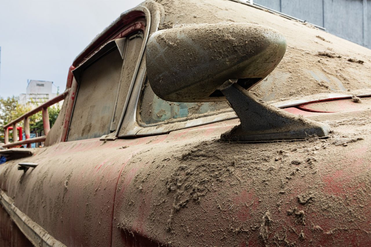 1959 model Chevrolet 15 yıl sonra lik kez garajdan çıktı 1 milyon lirayı aşan restorasyon masrafı çıktı