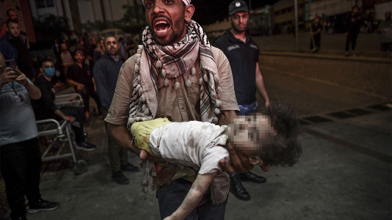 İsrail, Mescid-i Aksa'yı Müslümanların ibadetine kapattı! Hastanelerin 3'te ikisi kapandı! Enkazların altı bebek cesedi dolu