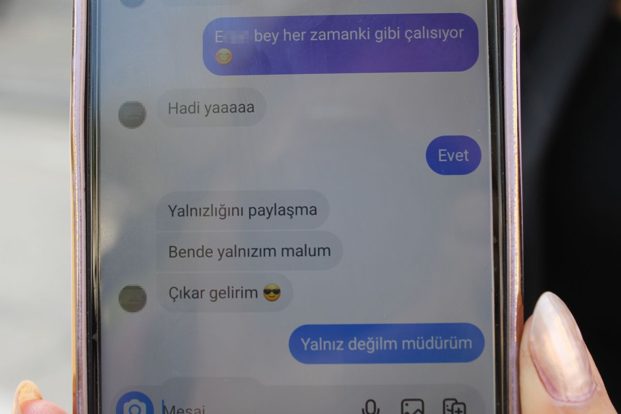 Okul müdürünün mesajını gördü hayatını şokunu yaşadı genç kadın soluğu adliyede aldı