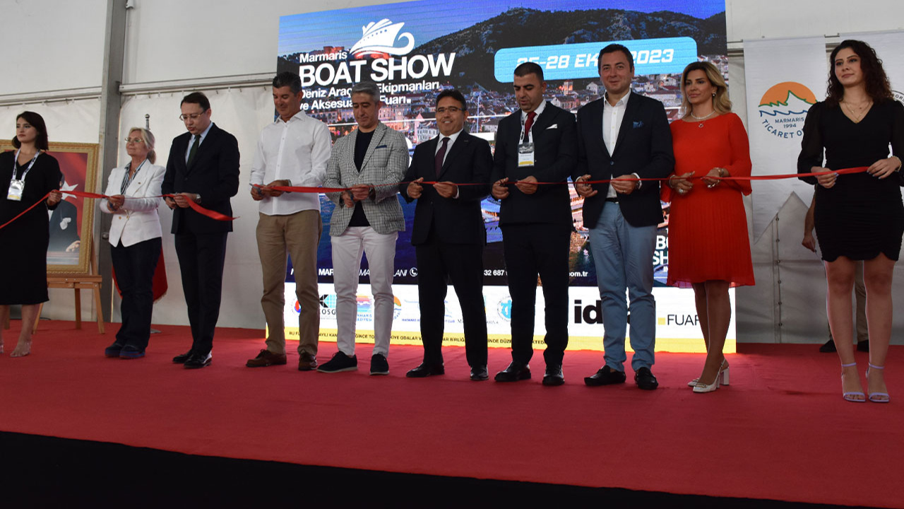 Muğla'da "Marmaris Boat Show" başladı