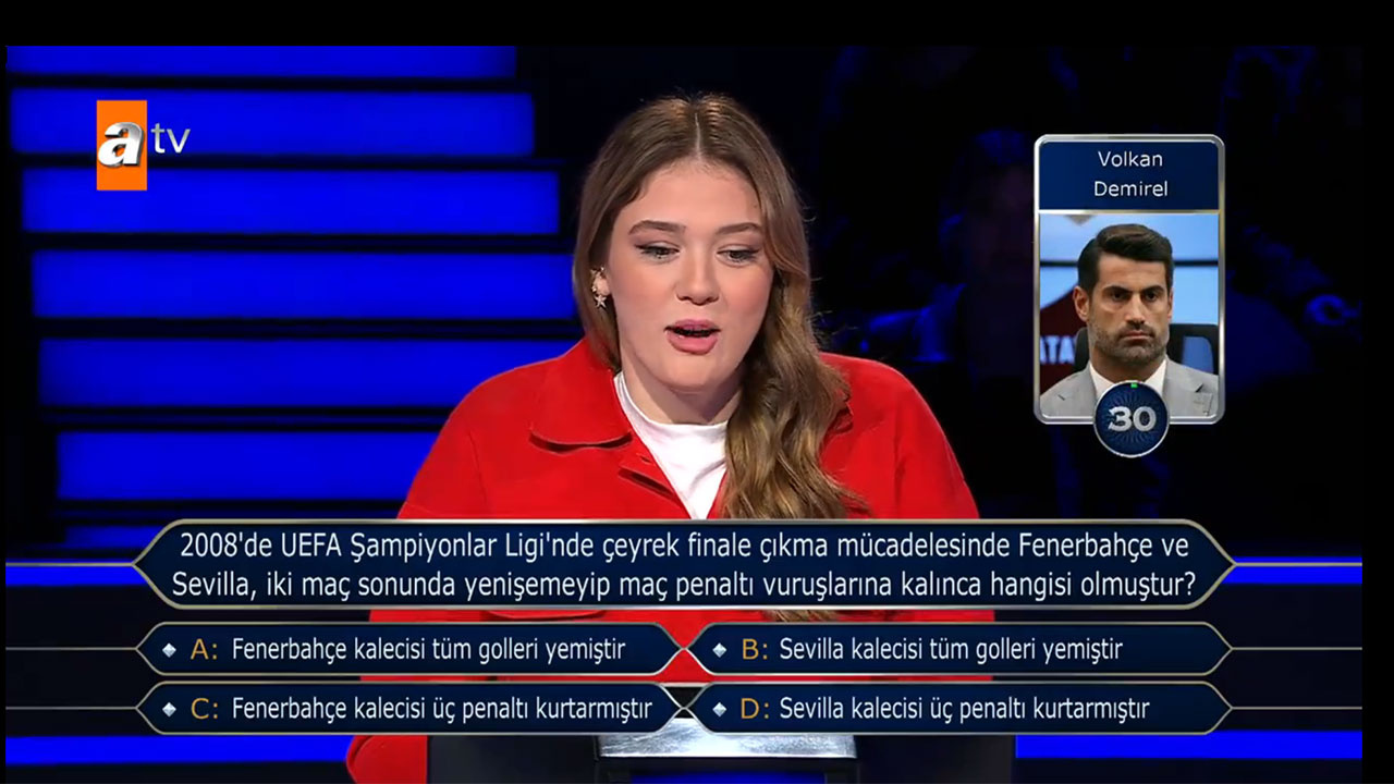 Filenin Sultanı Zehra Güneş Kim Milyoner Olmak İster'e katıldı! Jokeri Volkan Demirel'ie bakın ne sordu kaç para kazandı