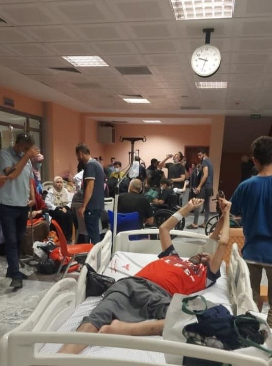 İsrail savaş uçaklarıyla Türkiye hastanesini vurdu! İşte saldırının ardından hastanede son durum