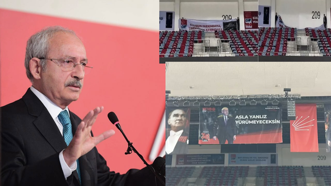 Kurultay öncesi Kılıçdaroğlu'ndan 'pankart' talimatı! Hemen kaldırdılar