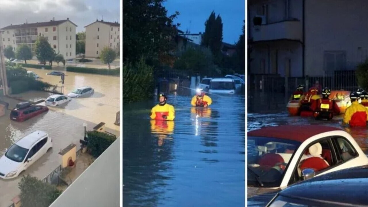 İtalya'da şiddetli yağış ve sel oldu, 5 ölü
