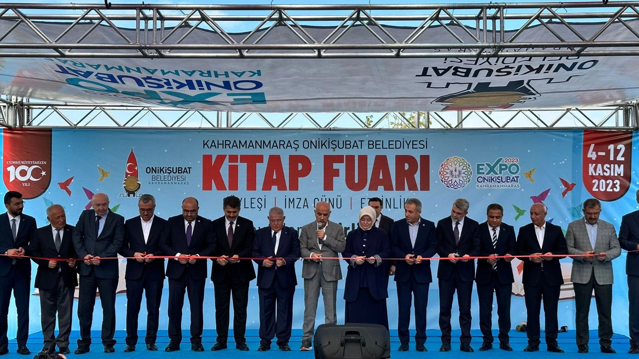 Kahramanmaraş'ta EXPO 2023 kitap fuarı açıldı