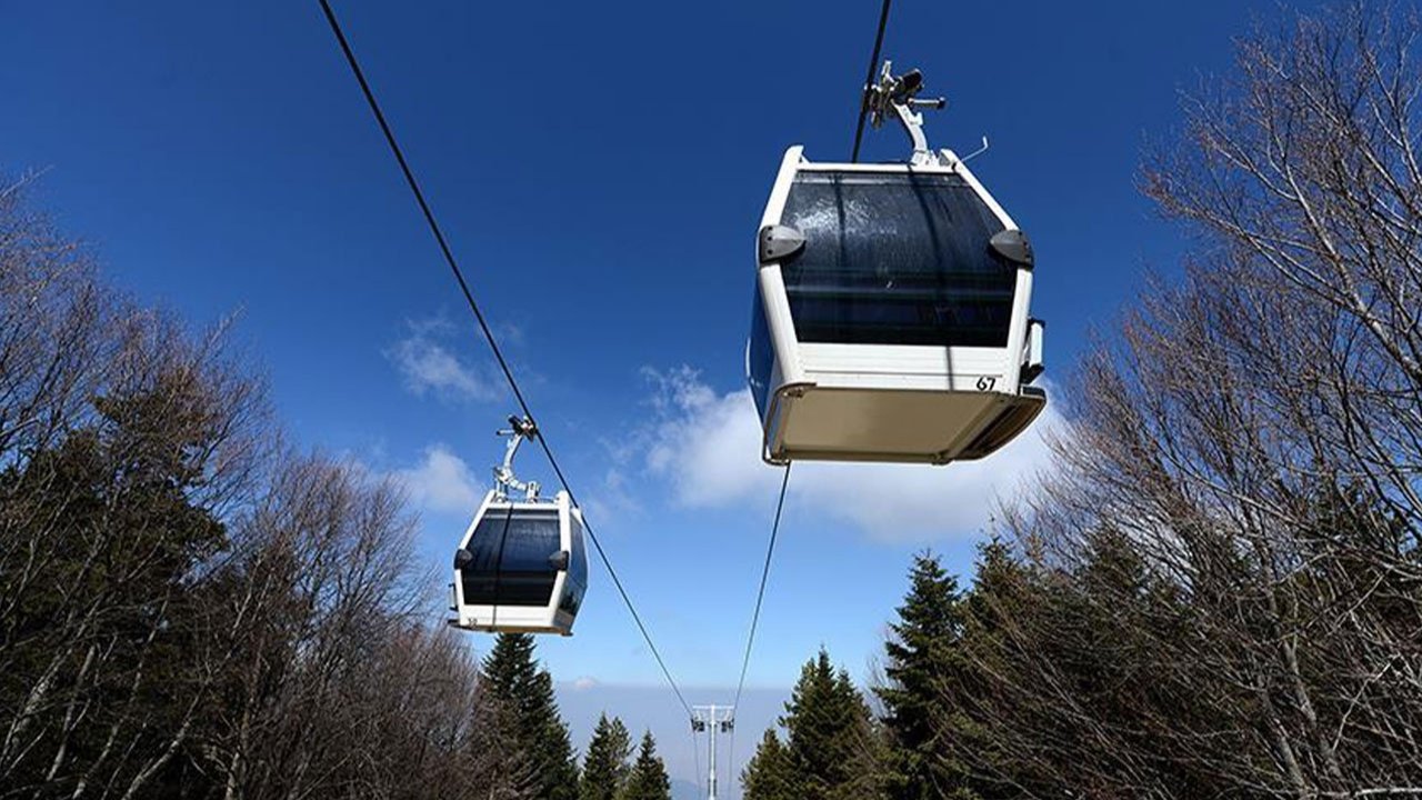 İstanbul'da hava düzeldi, teleferik hattı yeniden açıldı