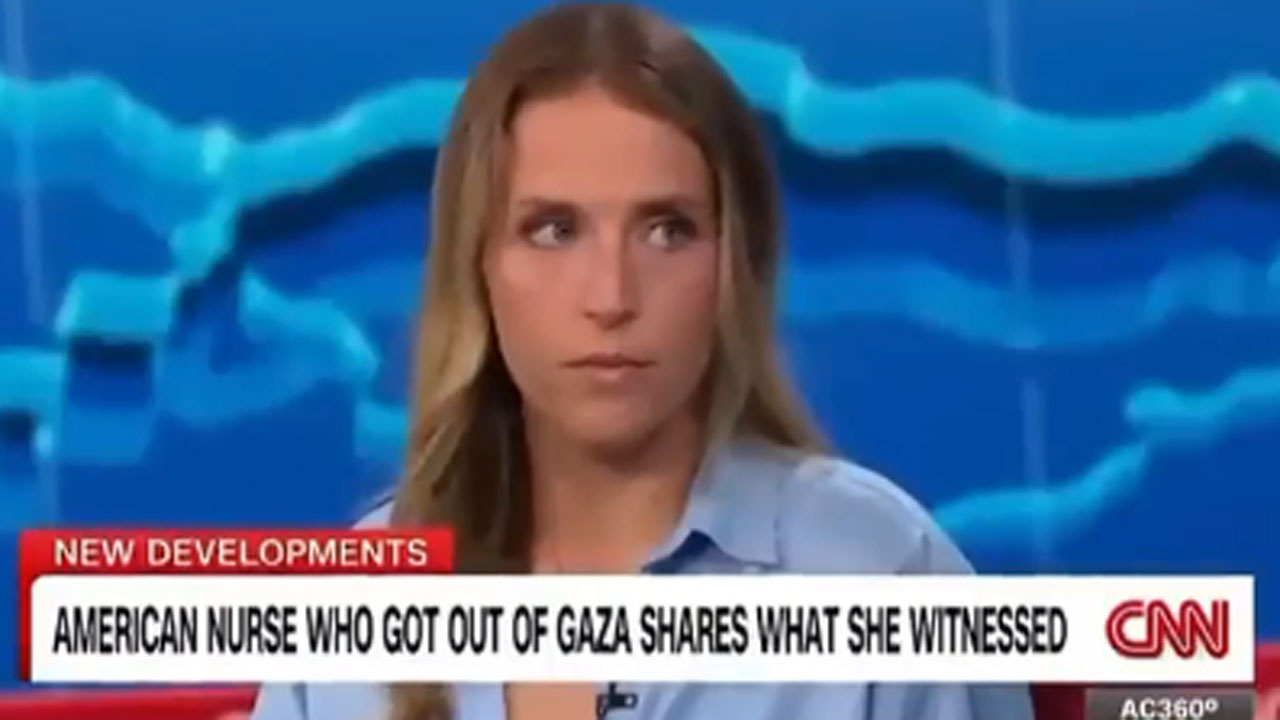 ABD'li hemşire CNN'de Gazze'de yaşadıklarını anlattı: Anında geri dönerim