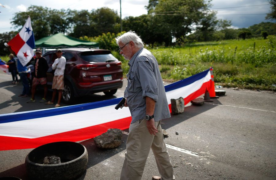 Panama’da 77 yaşındaki ABD'li, yolu kapatan iki aktivisti böyle öldürdü o anlar görüntülendi