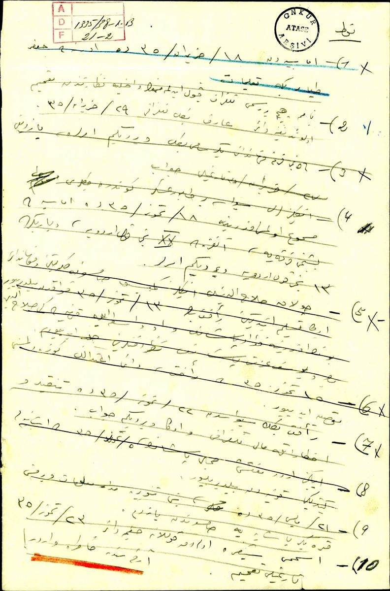 İlk kez göreceksiniz! Kurtuluşa giden yolu Atatürk'ün el yazısı hatıra ve notları aydınlatıyor
