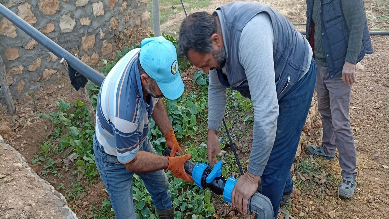 Mardin’in bir mahallesinde daha içme suyu sorunu çözüldü