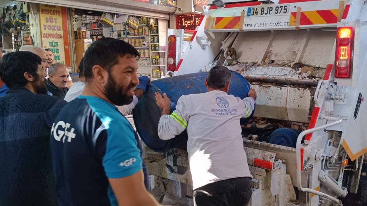 Adana'da sağlıksız koşullarda satılan 300 kilogram sakatat imha edildi
