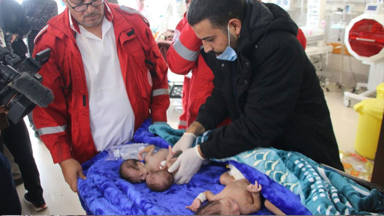 Gazze'den çıkarılan 28 prematüre bebek Mısır'da tedavi görecek
