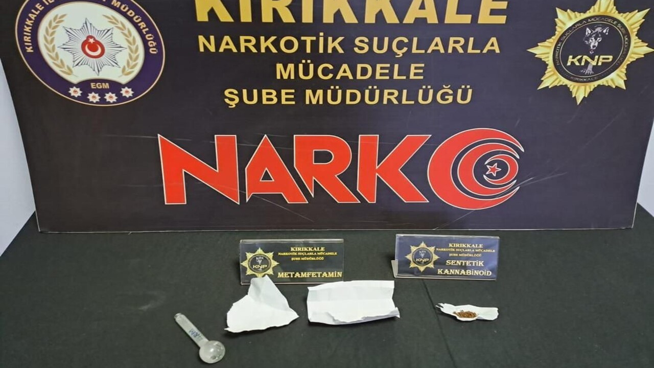 Kırıkkale'de uyuşturucu operasyonu, 2 kişi tutuklandı