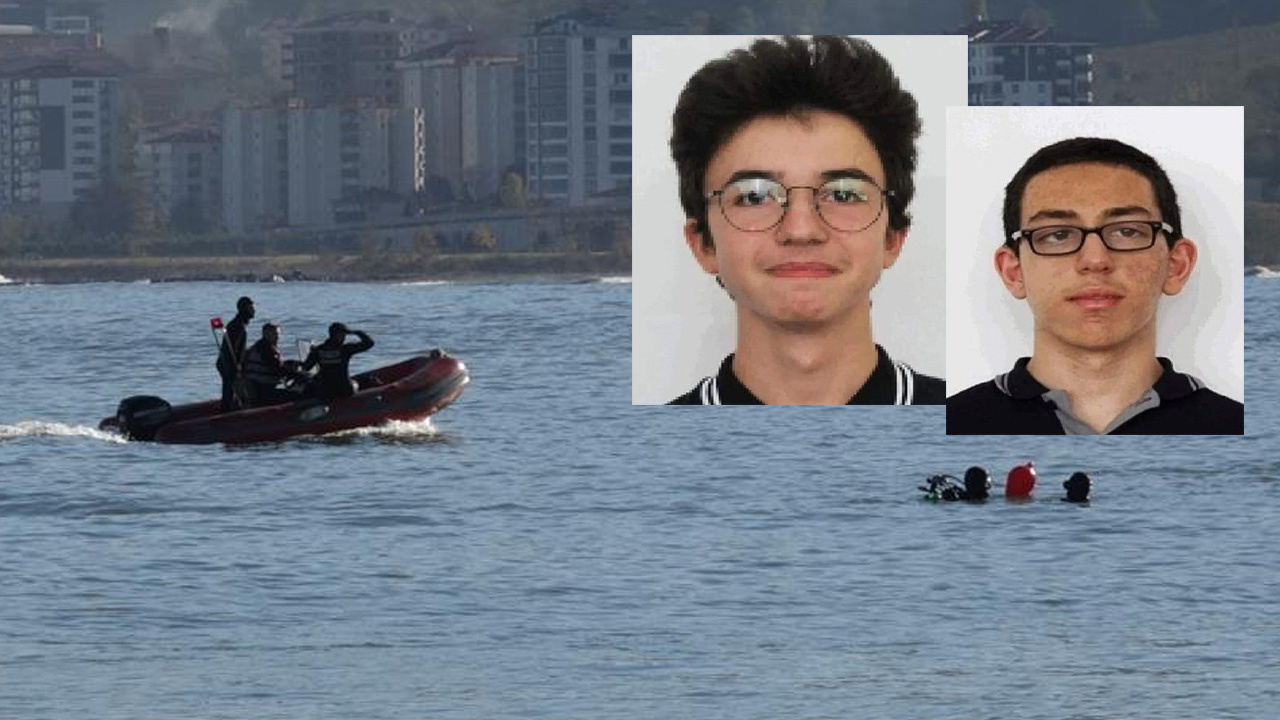 Liseli Emir ve Uğurcan Karadeniz'de kayboldu, son görüntüleri ortaya çıktı
