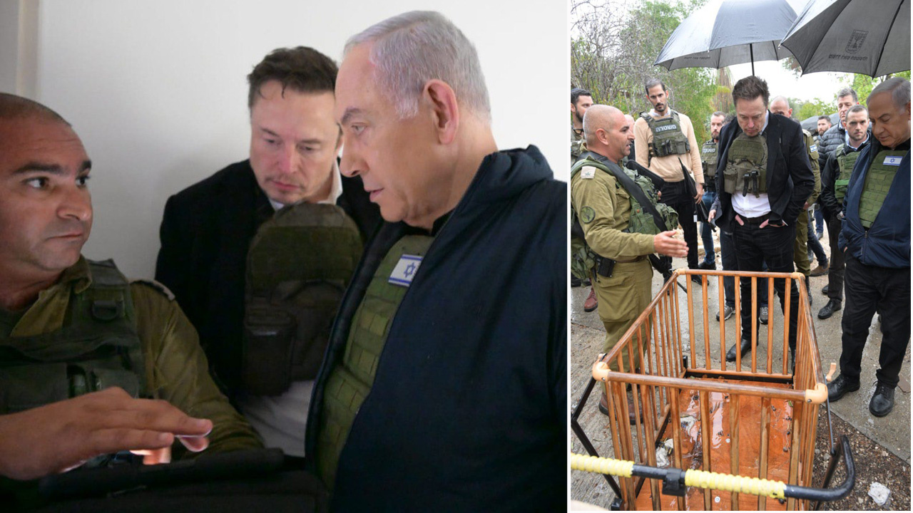 Elon Musk'ın İsrail ziyaretinde 'beşik' görüntüsü gündem oldu gerçek ortaya çıktı