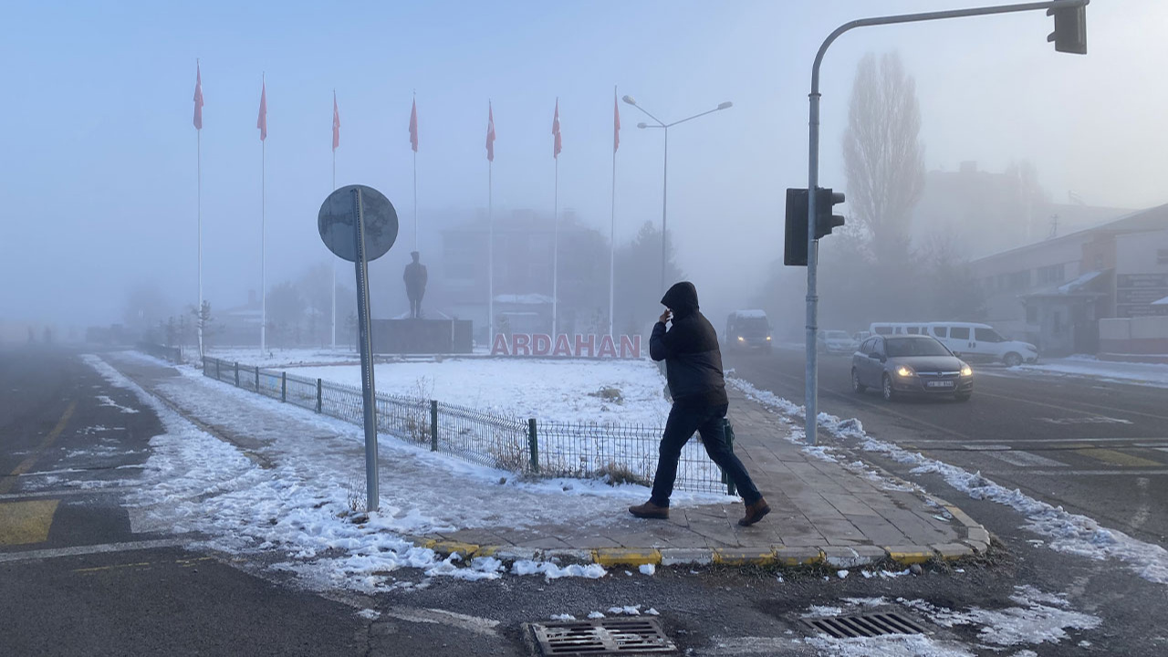 Erzurum, Ardahan, Tunceli ve Kars'ta soğuk hava etkili oluyor!