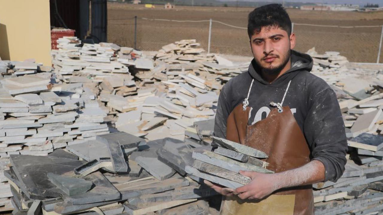 Metrekaresi 600 dolar! Suriyeli patron Hatay'dan dünyaya satış yapıyor