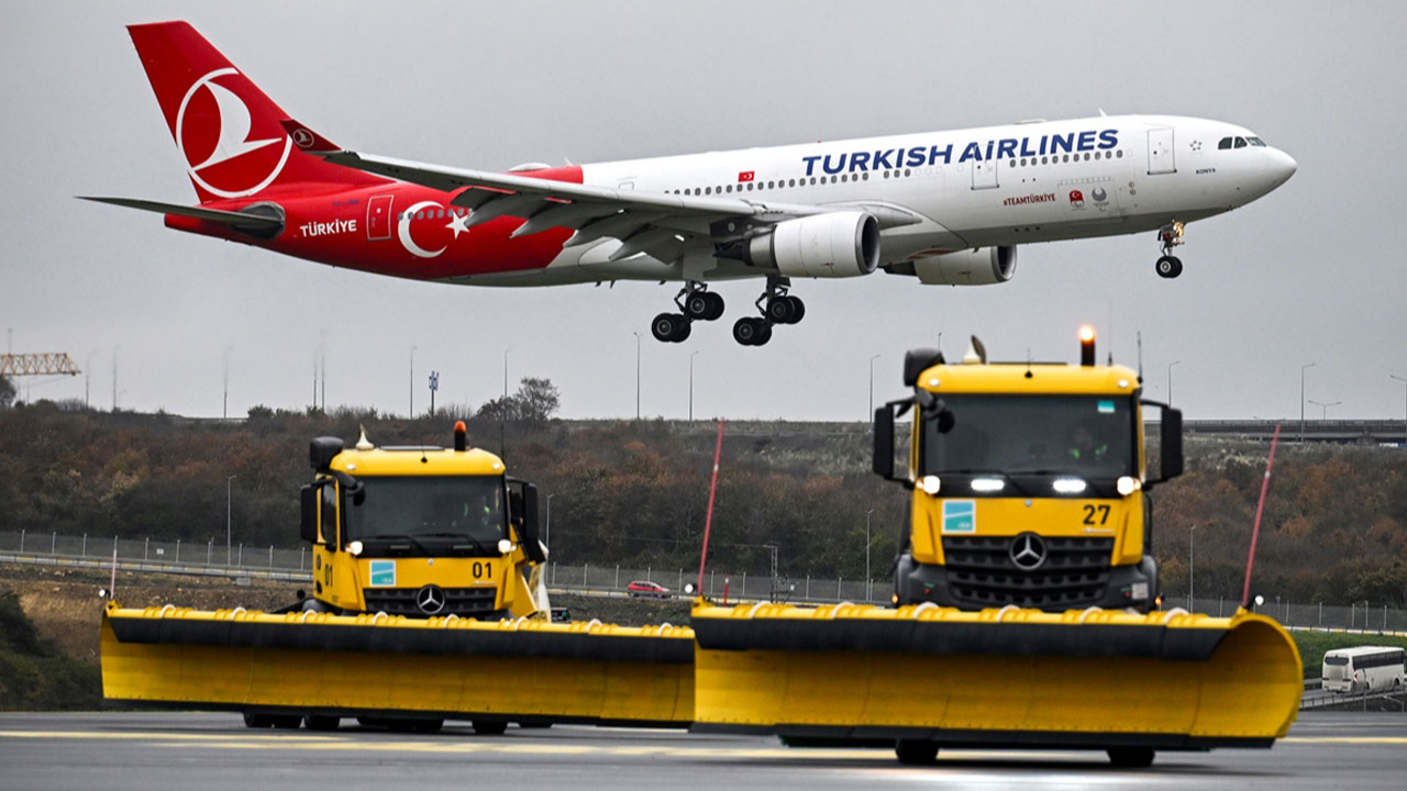 İstanbul Havalimanı'nda kış hazırlıkları tamamlandı!