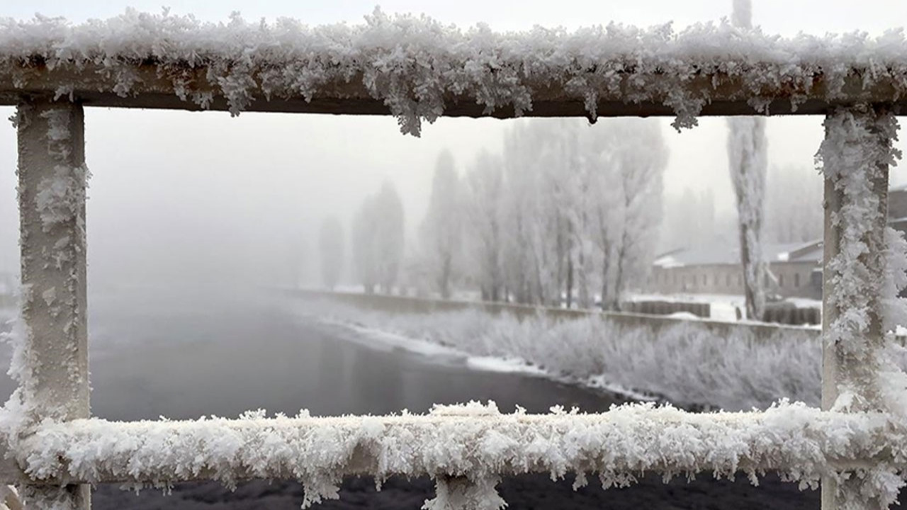 Erzurum, Kars ve Ardahan'da soğuk hava ile kar etkili oluyor!