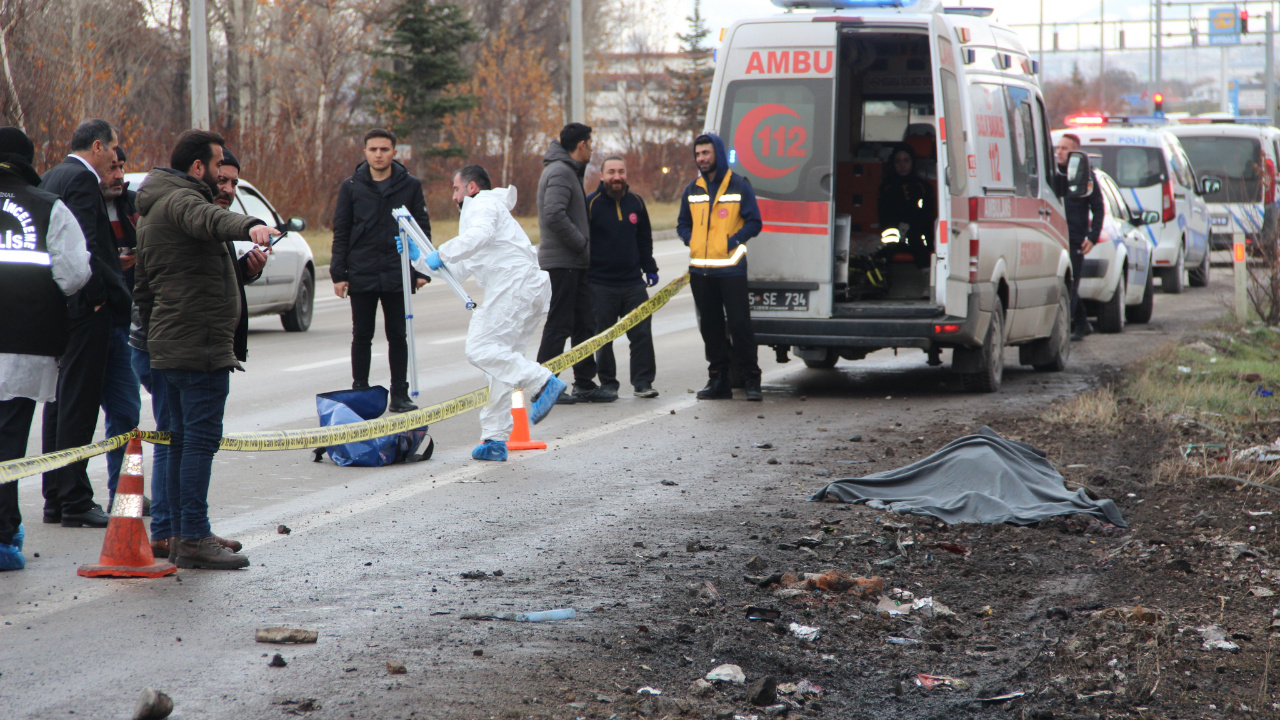 Erzurum'da karayolu kenarında erkek cesedi bulundu