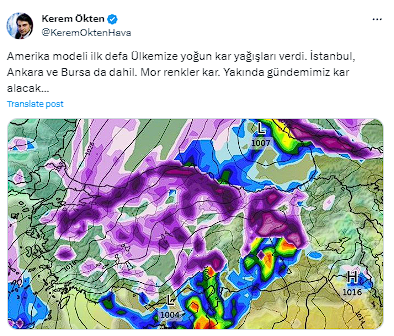 İstanbul'a kar ne zaman yağacak? Haritayı gören herkes heyecanlandı! Meteoroloji'den sağanak alarmı