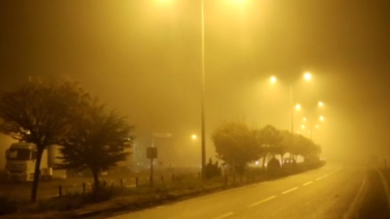 Iğdır'da yoğun sis etkili oldu, sürücüler zor anlar yaşadı