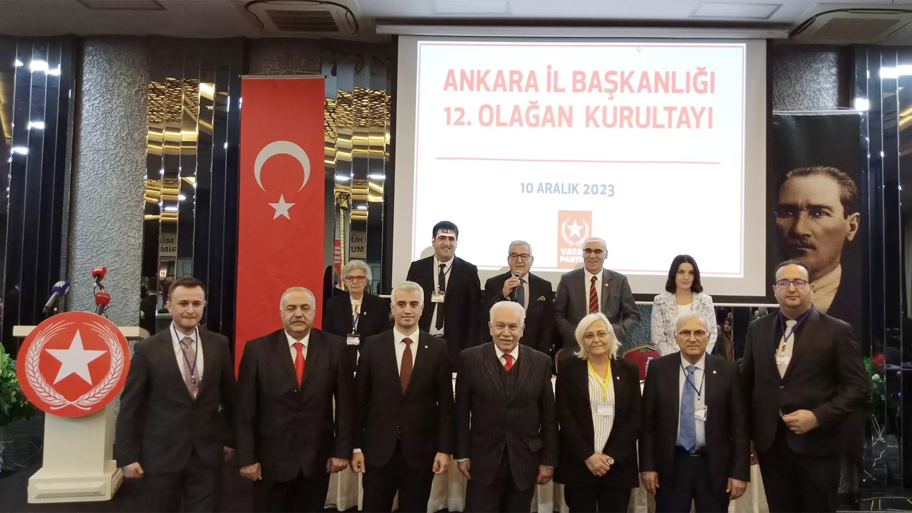 Vatan Partisi Ankara Büyükşehir adayı açıklandı 5 ilçe adayı da belli oldu