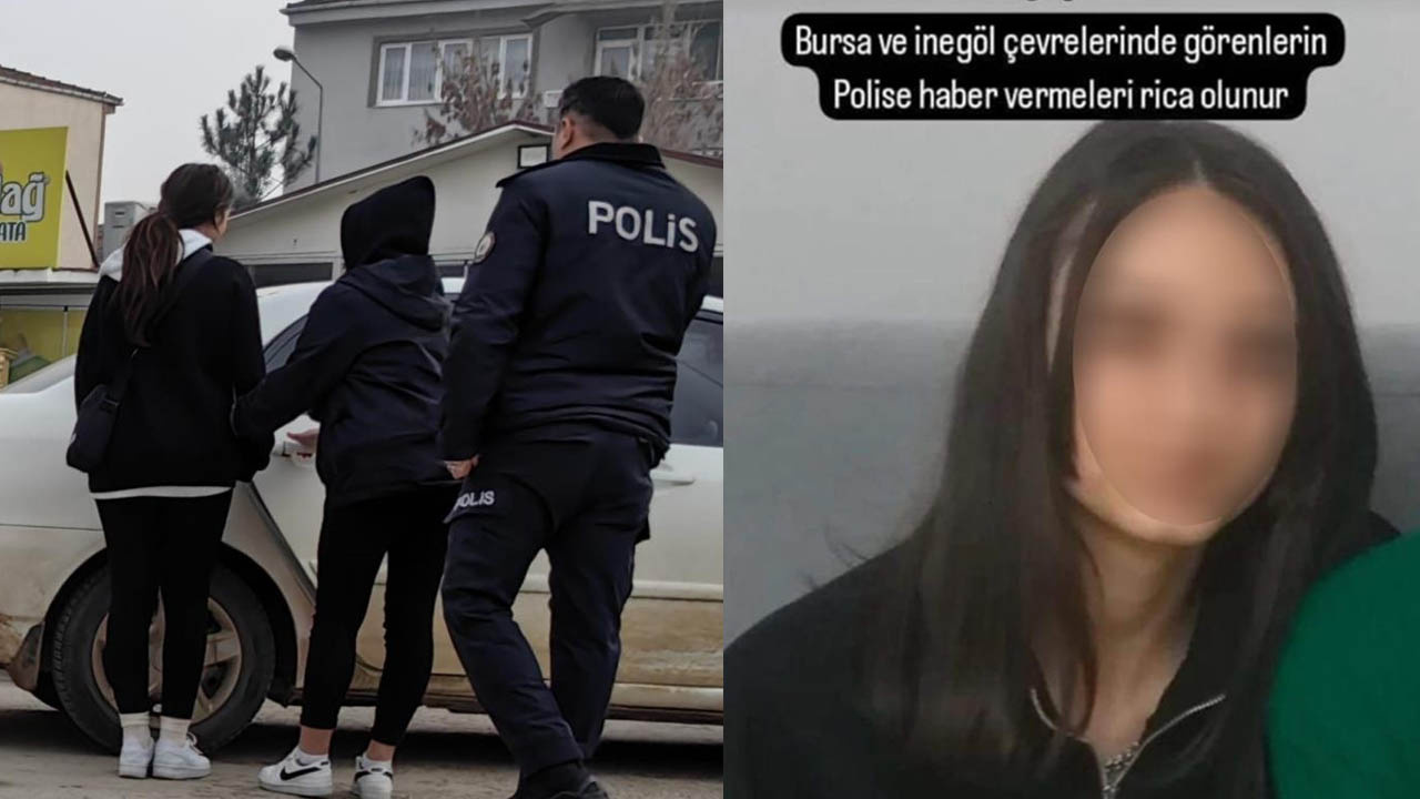 Bursa'da kayıp Melike bulundu: Ailesine teslim edildi