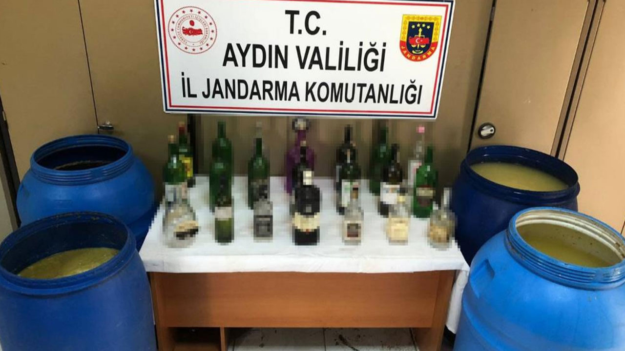 Aydın'da bir buçuk ton sahte şarap ele geçirildi!