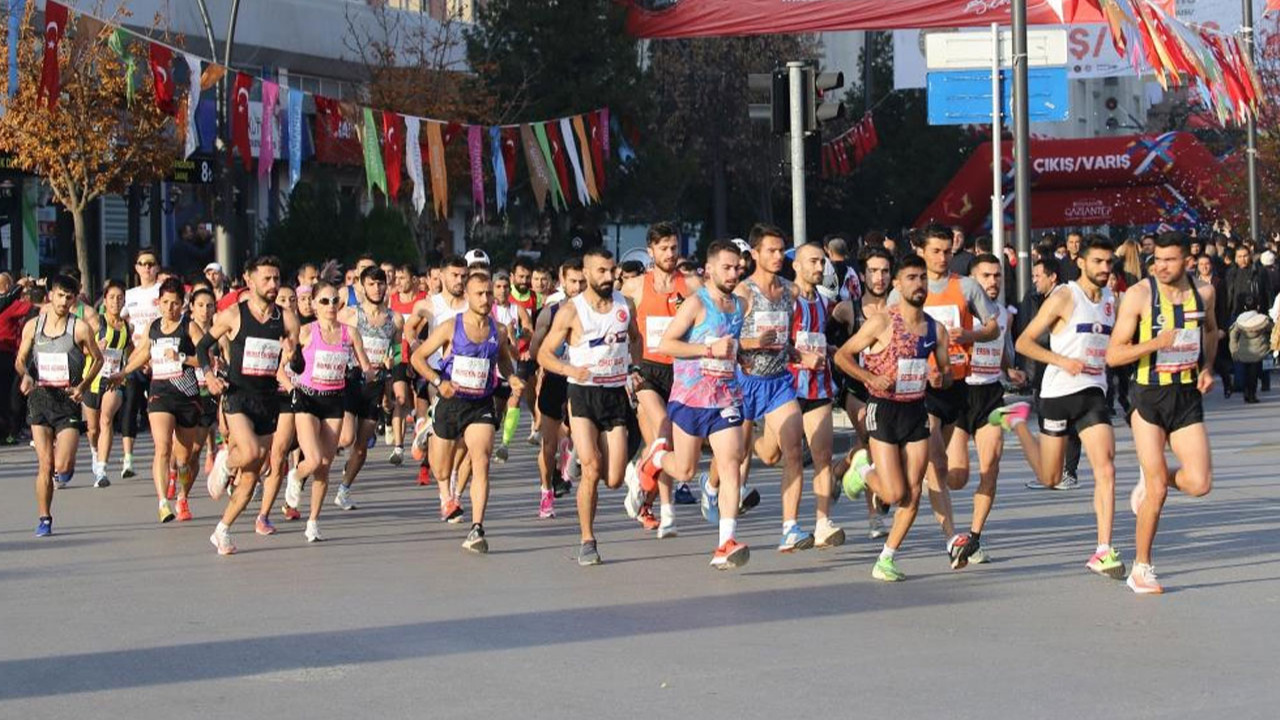 Gaziantep'te Gazi Yarı Maratonu için bazı yollar trafiğe kapanıyor