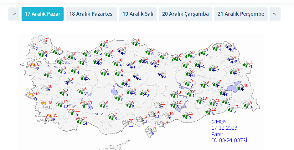 Dikkat, Meteoroloji birçok şehri uyardı: Kar yağışı bekleniyor! İstanbul, Ankara, İzmir...