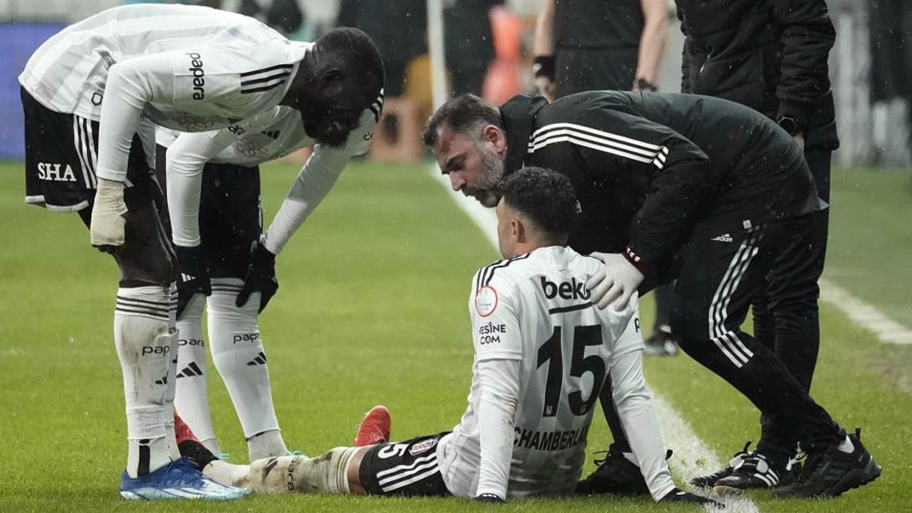 Beşiktaş'ta Chamberlain'in sağlık durumu belli oldu! Alanyaspor maçında sakatlanmıştı