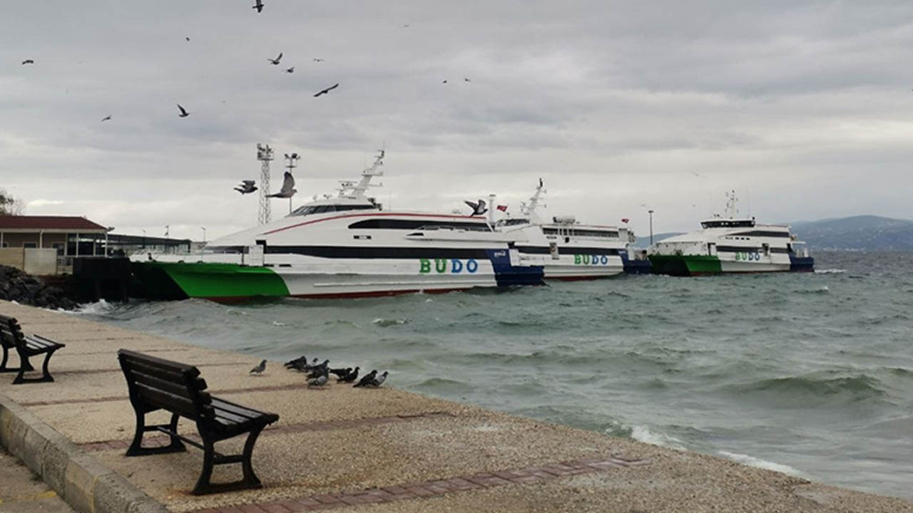 Bursa Deniz Otobüslerinin 8 seferi iptal edildi