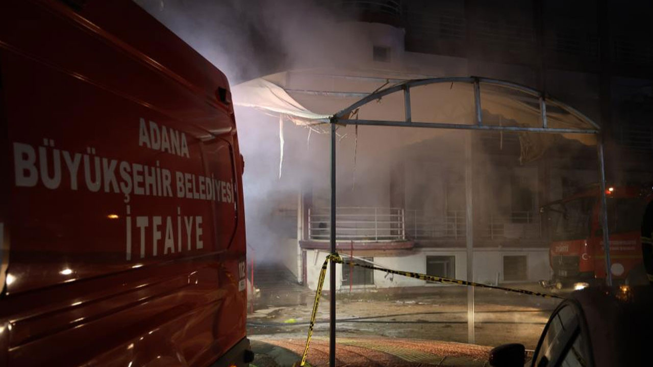 Adana'da hastane yangınıyla ilgili 2 çocuk gözaltına alındı!