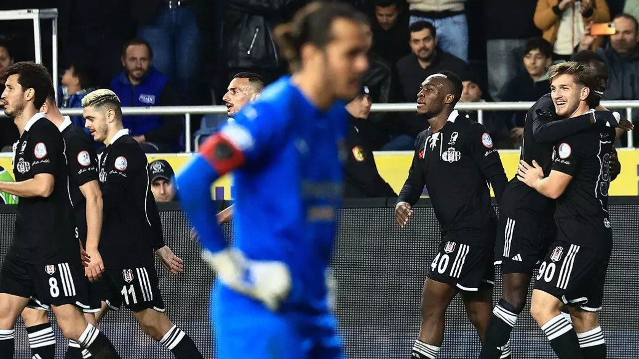 Beşiktaş deplasmanda Hatayspor'u 2-1 mağlup etti